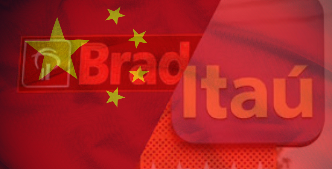 Bradesco e Itaú Buscam Investidores na China e Visam Atrair Capital Chinês ao Brasil