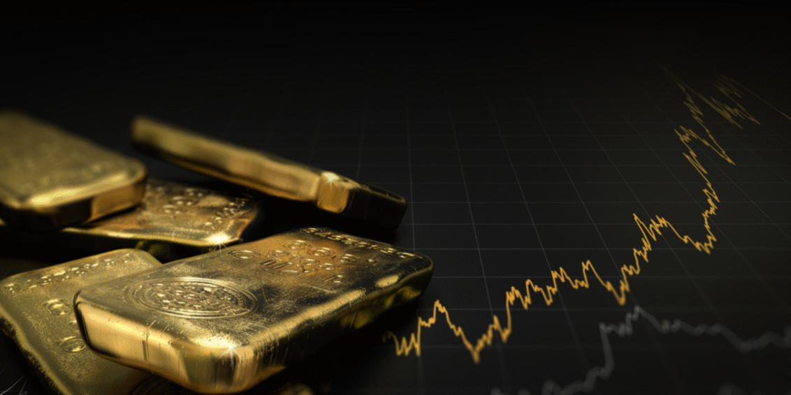 Após novo pico, ouro fecha em queda com investidores buscando ativos de risco
