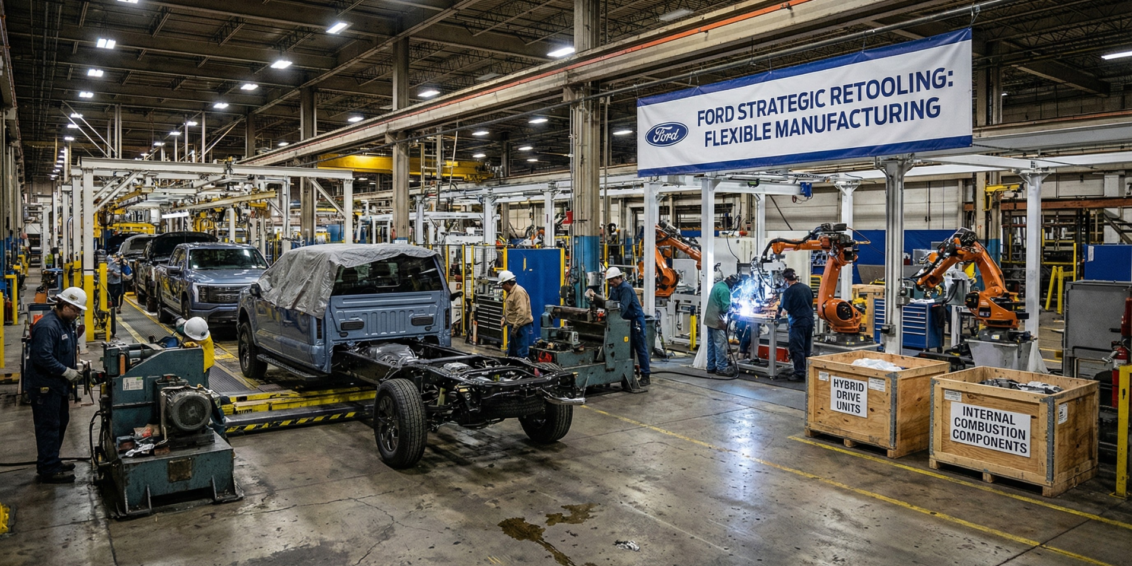 Ford assume erro nos elétricos, registra US$ 19,5 bilhões em encargos e muda estratégia até 2029
