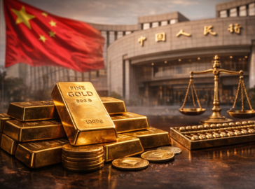 Mesmo após correção recente, China mantém compras de ouro