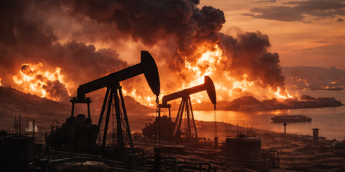 Escalada no Oriente Médio eleva risco de petróleo a US$ 100 e reacende alerta inflacionário